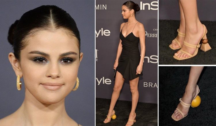 Selena Gomez InStyle Awards Glamorous Look and Fashion 2017 So Beautiful 750x440