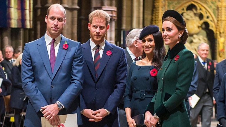 Prince William Duchess Kate Prince Harry and Duchess Meghan