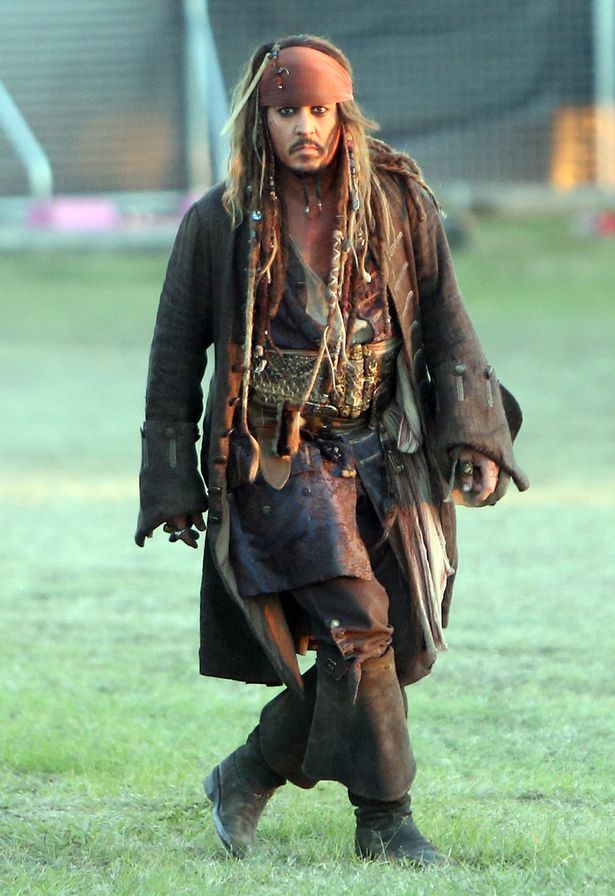 Pirates of the Caribbean Dead Men Tell No Tales on set filming Gold Coast Queensland Australia
